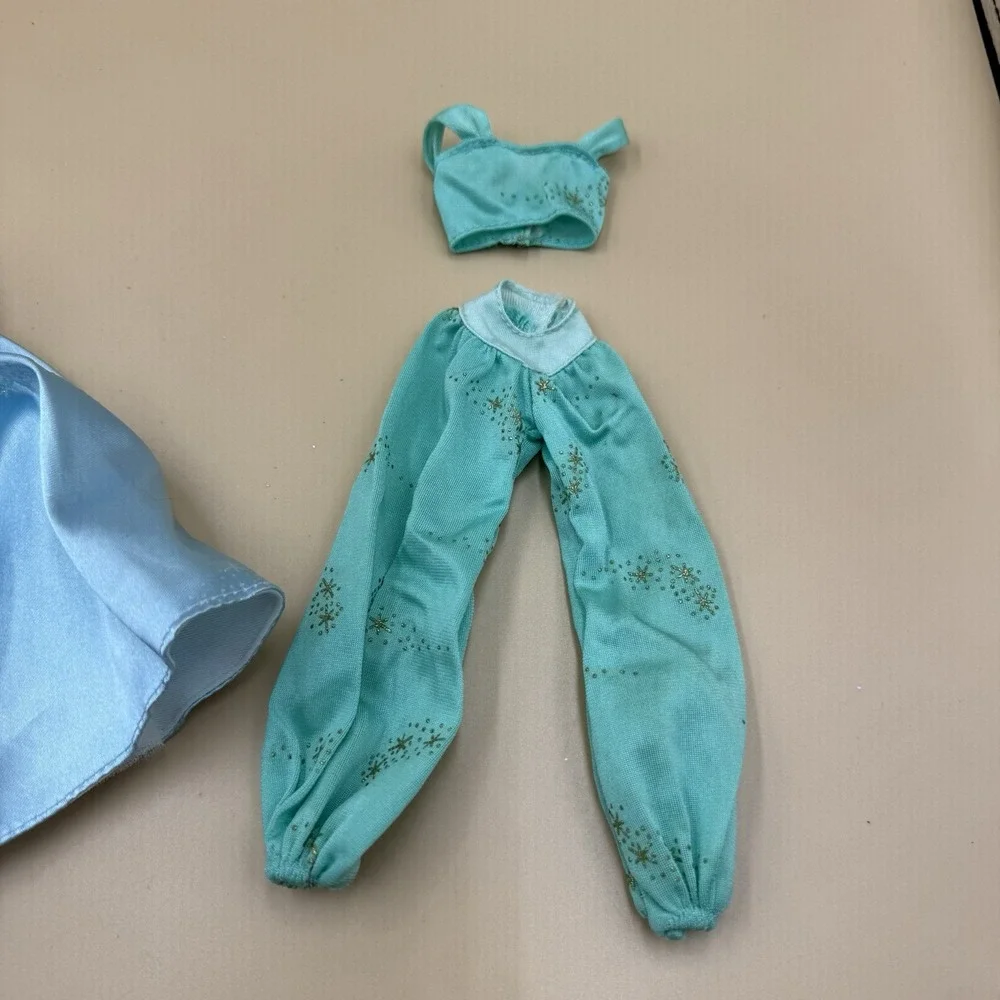 Vintage 90s Barbie Doll Cinderella & Jasmine Outfits Collectible Disney